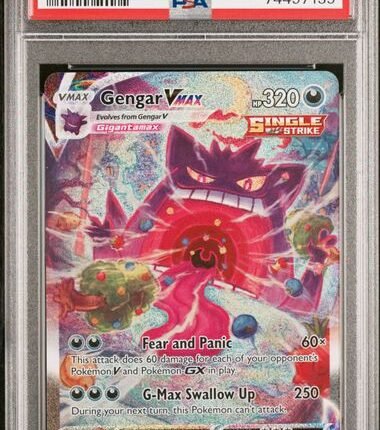 [SOLD] Pokemon TCG Graded Card: 2021 Gengar VMAX English #271 PSA 10