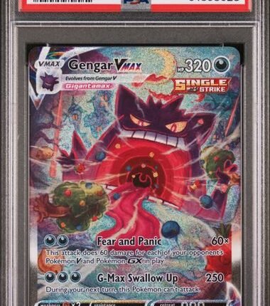 [SOLD] Pokemon TCG Graded Card: 2021 Gengar VMAX English #271 PSA 10 [91898628]