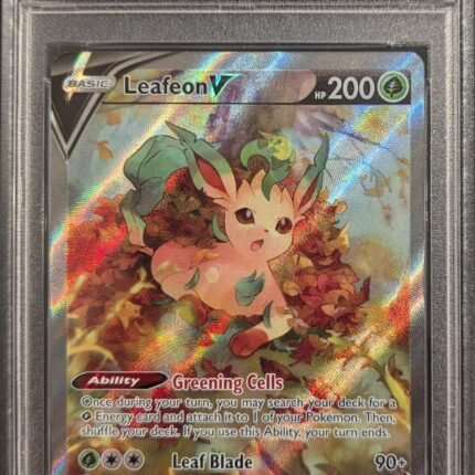 [SOLD] Pokemon TCG Graded Card: 2021 Leafeon V English #167 PSA 10