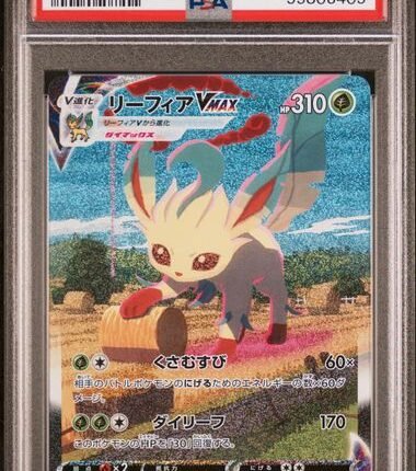 [SOLD] Pokemon TCG Graded Card: 2021 Leafeon VMAX Japanese #089 PSA 10