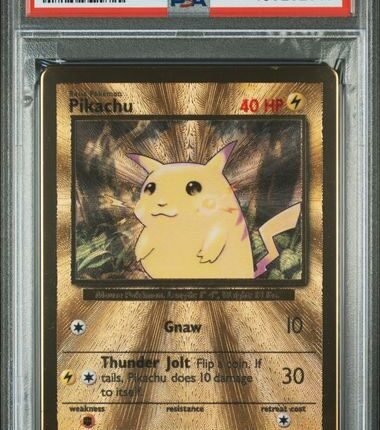 [SOLD] Pokemon TCG Graded Card: 2021 Pikachu [Metal Card] English #58 PSA 7