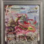 [SOLD] Pokemon TCG Graded Card: 2021 Rayquaza VMAX English #218 PSA 10