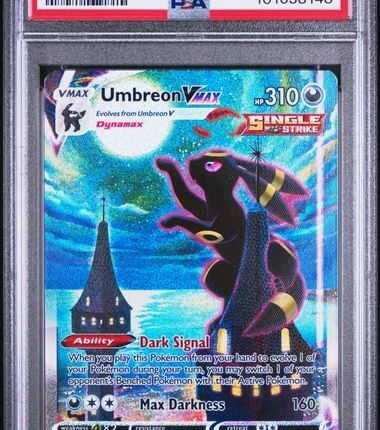 [SOLD] Pokemon TCG Graded Card: 2021 Umbreon Vmax #215 English PSA 9