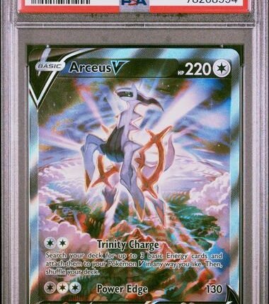 [SOLD] Pokemon TCG Graded Card: 2022 Arceus V English #166 PSA 10