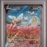 [SOLD] Pokemon TCG Graded Card: 2022 Beedrill V English 161/189 PSA 8