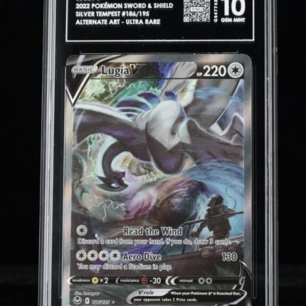 [SOLD] Pokemon TCG Graded Card: 2022 Lugia V English #186 TAG 10
