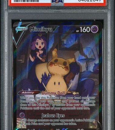 [SOLD] Pokemon TCG Graded Card: 2022 Mimikyu V English #TG16 PSA 10