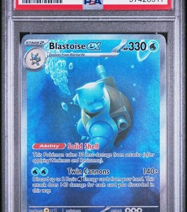 [SOLD] Pokemon TCG Graded Card: 2023 Blastoise Ex #200 English PSA 10