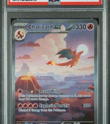 [SOLD] Pokemon TCG Graded Card: 2023 Charizard Ex English #199 PSA 9