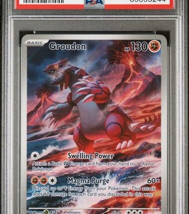 [SOLD] Pokemon TCG Graded Card: 2023 Groudon #199 English PSA 10