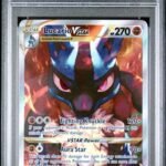 [SOLD] Pokemon TCG Graded Card: 2023 Lucario VSTAR #291 PSA 9