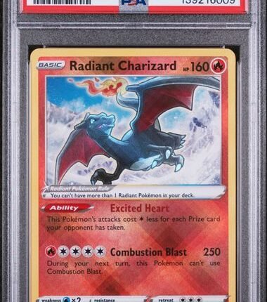 [SOLD] Pokemon TCG Graded Card: 2023 Radiant Charizard #020 PSA 10