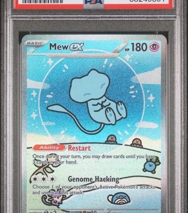 [SOLD] Pokemon TCG Graded Card: 2024 ERROR Mew EX English #232 PSA 10