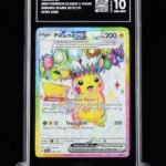 [SOLD] Pokemon TCG Graded Card: 2024 Pikachu ex English #219 TAG[X] 10