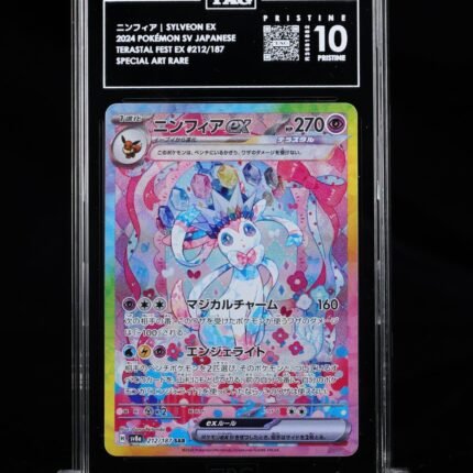 [SOLD] Pokemon TCG Graded Card: 2024 Sylveon Ex Japanese #212 TAG[X] 10 PRISTINE