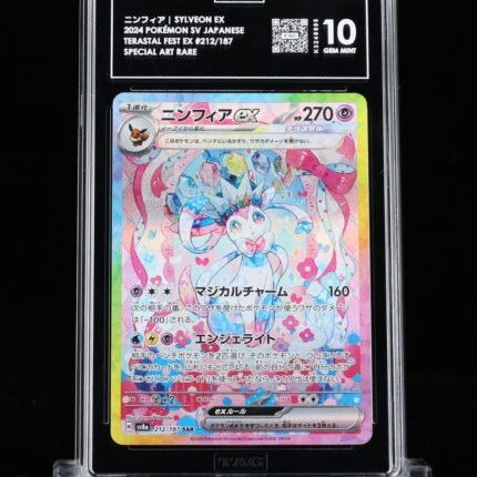 [SOLD] Pokemon TCG Graded Card: 2024 Sylveon ex Japanese #212 TAG[X] 10
