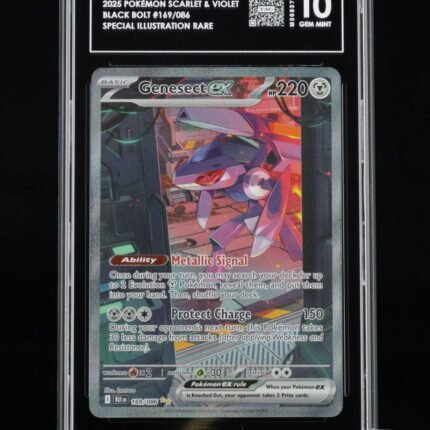 [SOLD] Pokemon TCG Graded Card: 2025 Genesect ex English #169 TAG 10