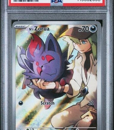 [SOLD] Pokemon TCG Graded Card: 2025 N's Zorua English #189 PSA 10