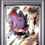 [SOLD] Pokemon TCG Graded Card: 2025 N's Zorua (Pokemon Center) English #189 PSA 9