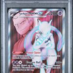 [SOLD] Pokemon TCG Graded Card: 2025 Team Rocket's Mewtwo ex #213/182 PSA 10