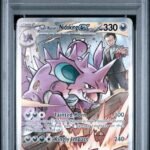 [SOLD] Pokemon TCG Graded Card: 2025 Team Rocket's Nidoking ex #233 PSA 10