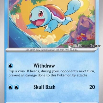 Squirtle - 007/165 (Pokemon Center Exclusive) [MCAP - 007/165]