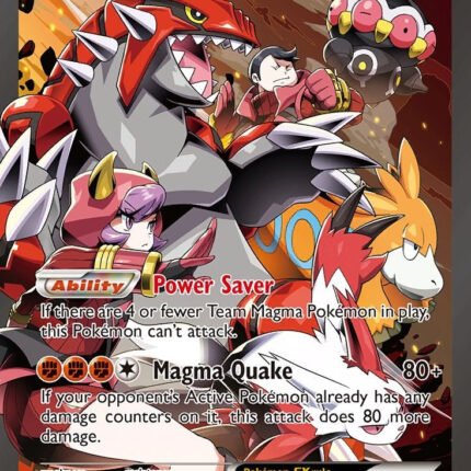 Team Magma's Groudon EX [DCR - 15/34]