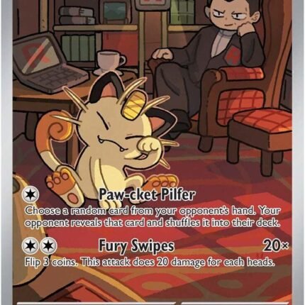 Team Rocket's Meowth - 203/182 [DRI - 203/182]