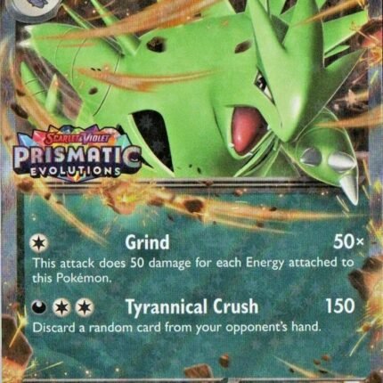 Tyranitar ex (Prismatic Evolutions Stamp) [MCAP - 064/131]