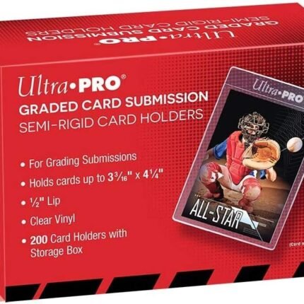 Ultra Pro Graded Card Submission Semi-Rigid Card Holders 200ct