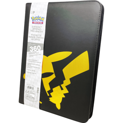 Ultra Pro - Zip Binder 9 Pocket - Pikachu [Holds 360 Cards]