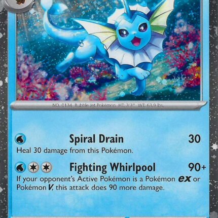 Vaporeon - 022/131 (Cosmos Holo) [MCAP - 022/131]