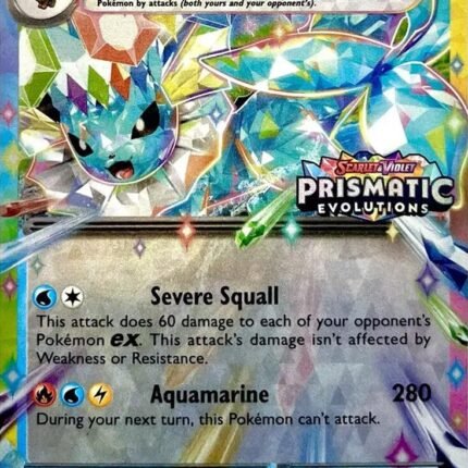 Vaporeon ex - 023/131 (Prismatic Evolutions Stamp) [MCAP - 023/131]