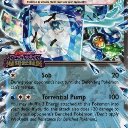 Wellspring Mask Ogerpon ex (Twilight Masquerade Stamp) [MCAP - 064/167]
